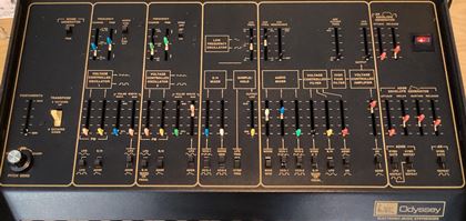 Arp-Odyssey 2811 gold/black s/n 38 MIDI